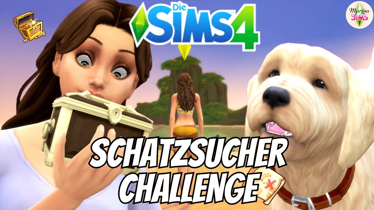 Geht mit eurem Sim auf Schatzsuche ! 🤩 Die Sims 4 Challenge - alle Regeln & Ablauf