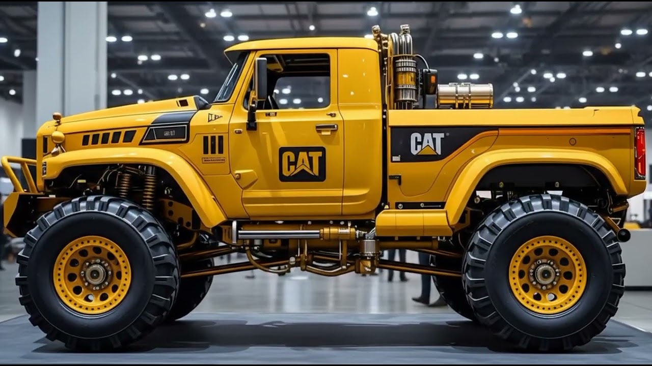 2026 Caterpillar Pickup Truck Обзор | Самый мощный и брутальный пикап будущего 🚛🔥