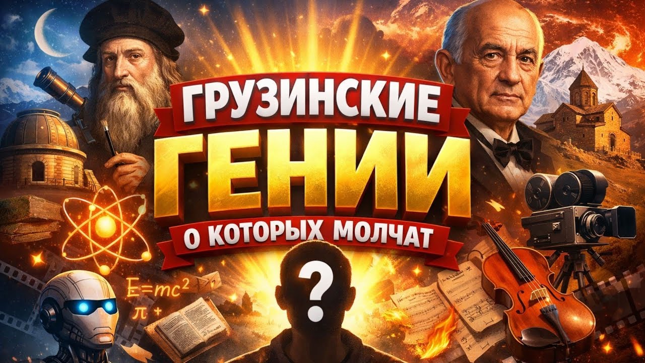 5 Грузинских Гениев, о которых вы не знали
