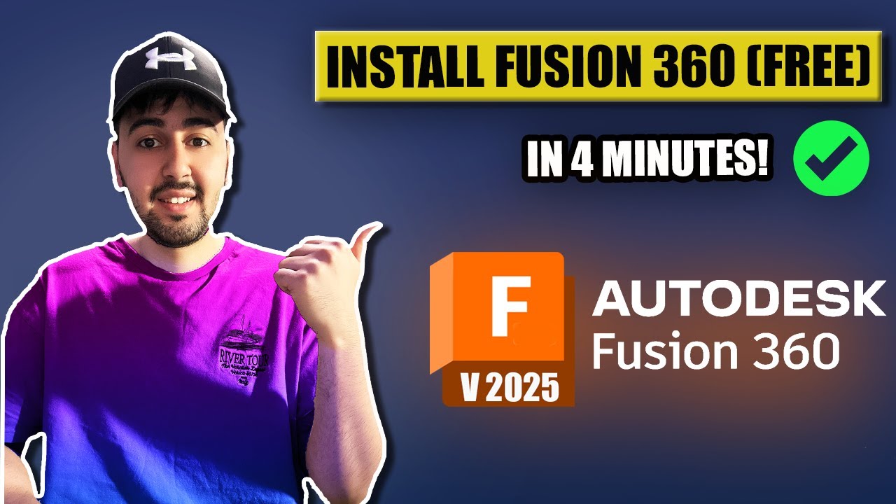 Как загрузить и установить Fusion 360 2025 — БЕСПЛАТНО всего за 4 минуты!