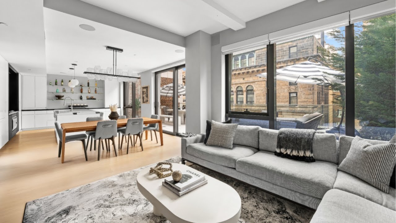 INSIDE a Luxury Duplex in Gramercy with THREE Private Outdoor Spaces w Ryan Serhant | SERHANT. Tour