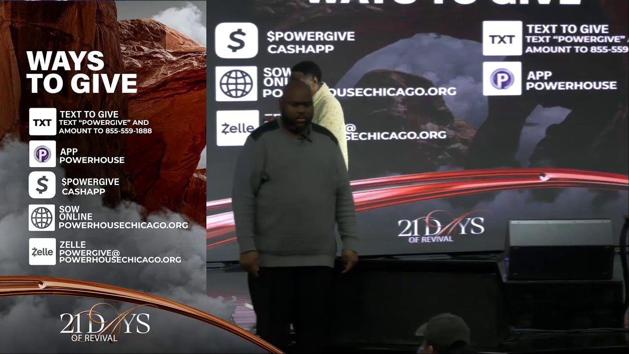 The Powerhouse Chicago 21 Days of Revival - Pastor David Wilford - Saturday, January 17, 2026