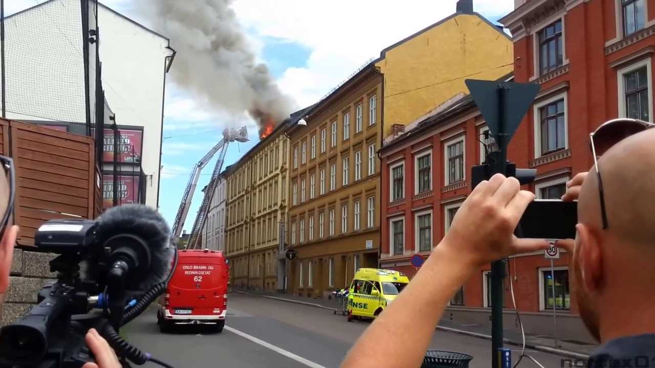 2013-07-23 Brann på Fredensborg i Oslo