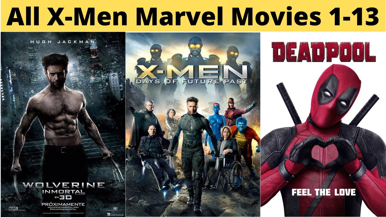 How to watch X-men Movies in order | X-Men All Movies List 2000 - 2020 | (Explained in Hindi)