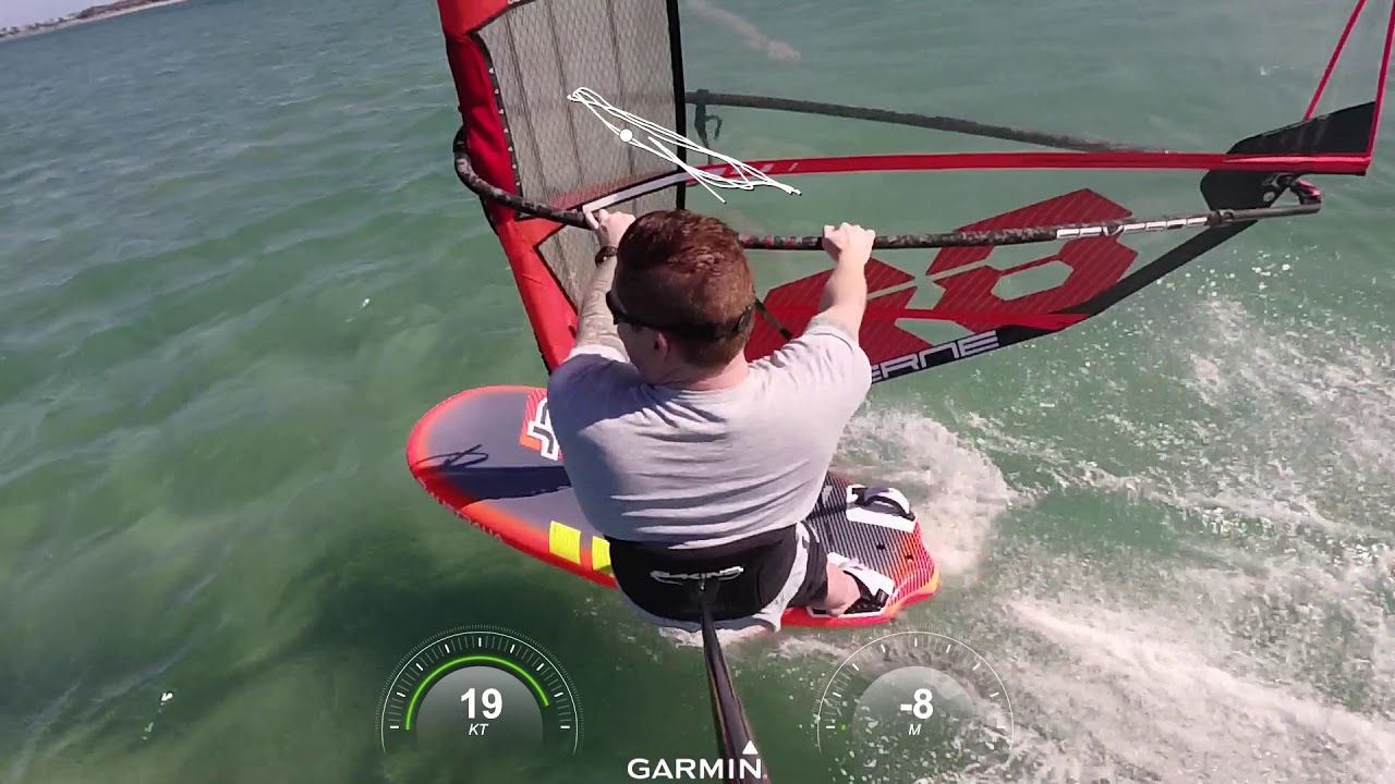 JP Super Light Wind R8 9.4m JP SLW 60cm fin