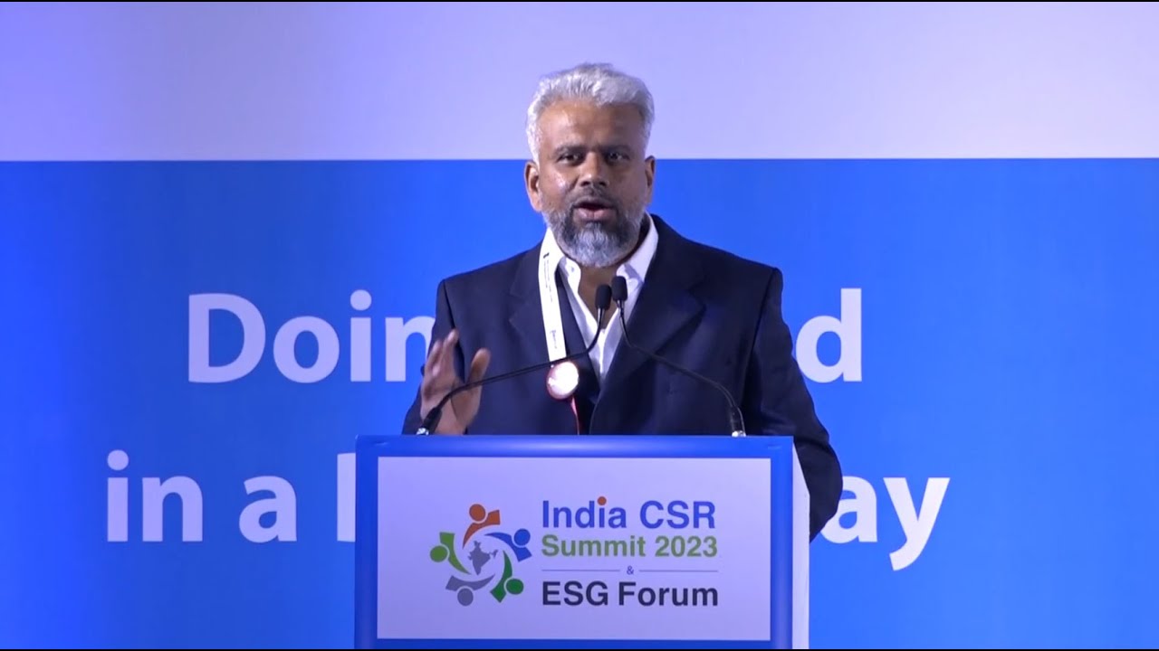Spotlight – Mr. Narendra Kumar N, Head CSR, Cholamandalam Investment and Finance Company Limited