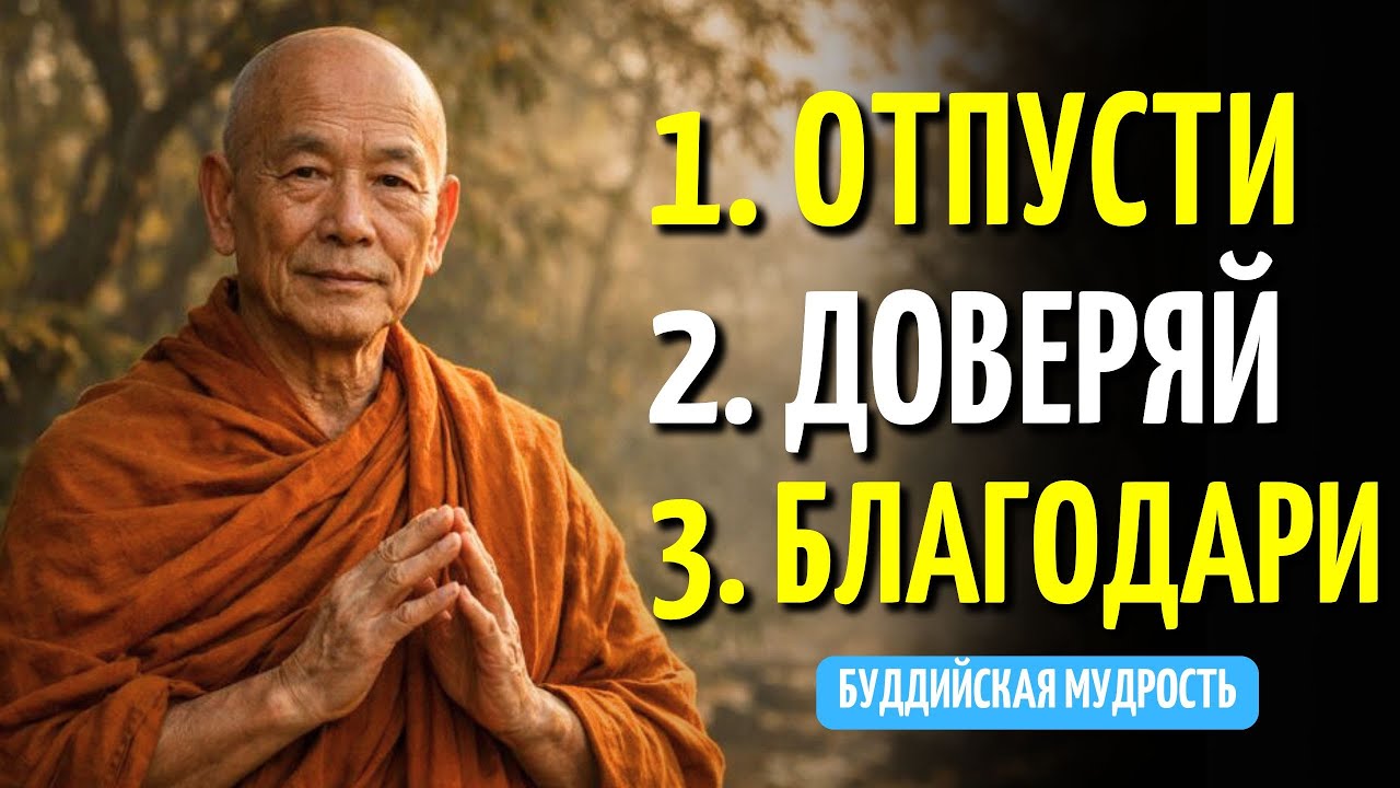 Всё Начинает Течь, Когда Ты Отпускаешь | Буддийская Мудрость И Искусство Отпускать