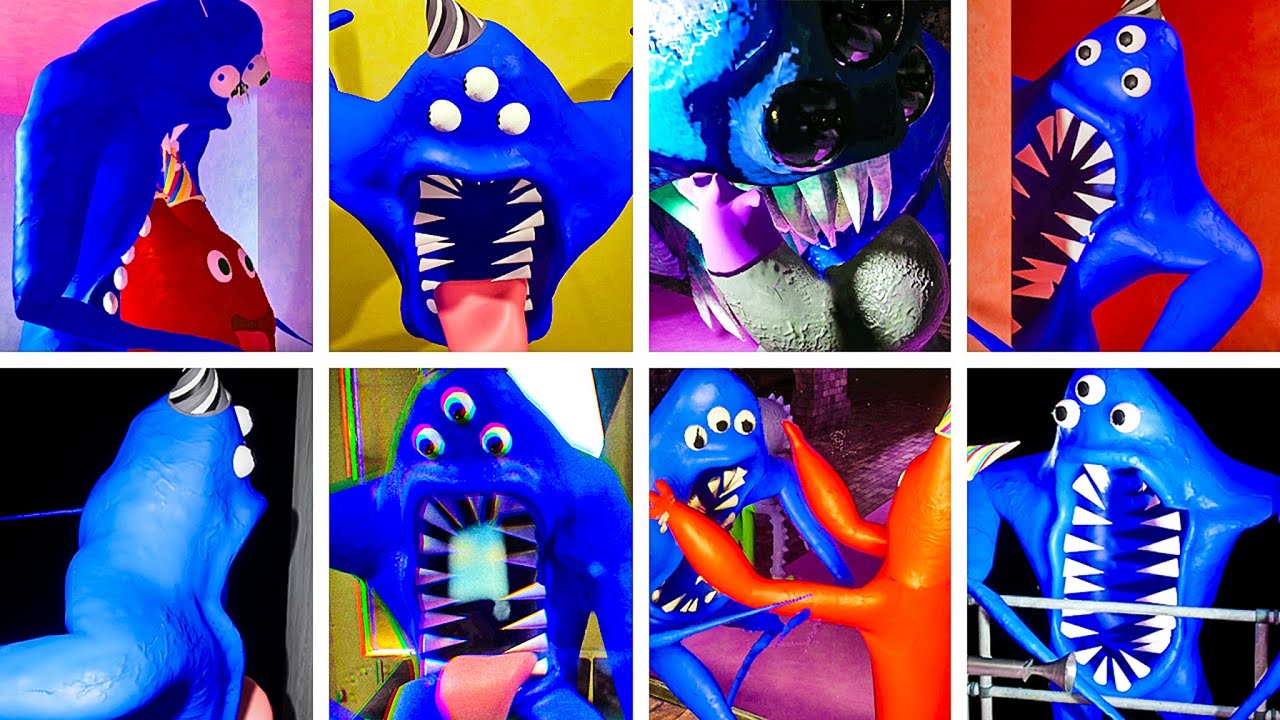 Сад Банбана 1,2,3,4,6,7 - все сцены Набнаба за камерой