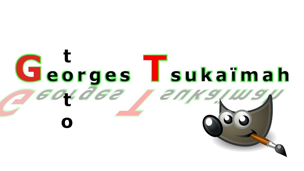 Tuto Gimp: jouons avec le texte