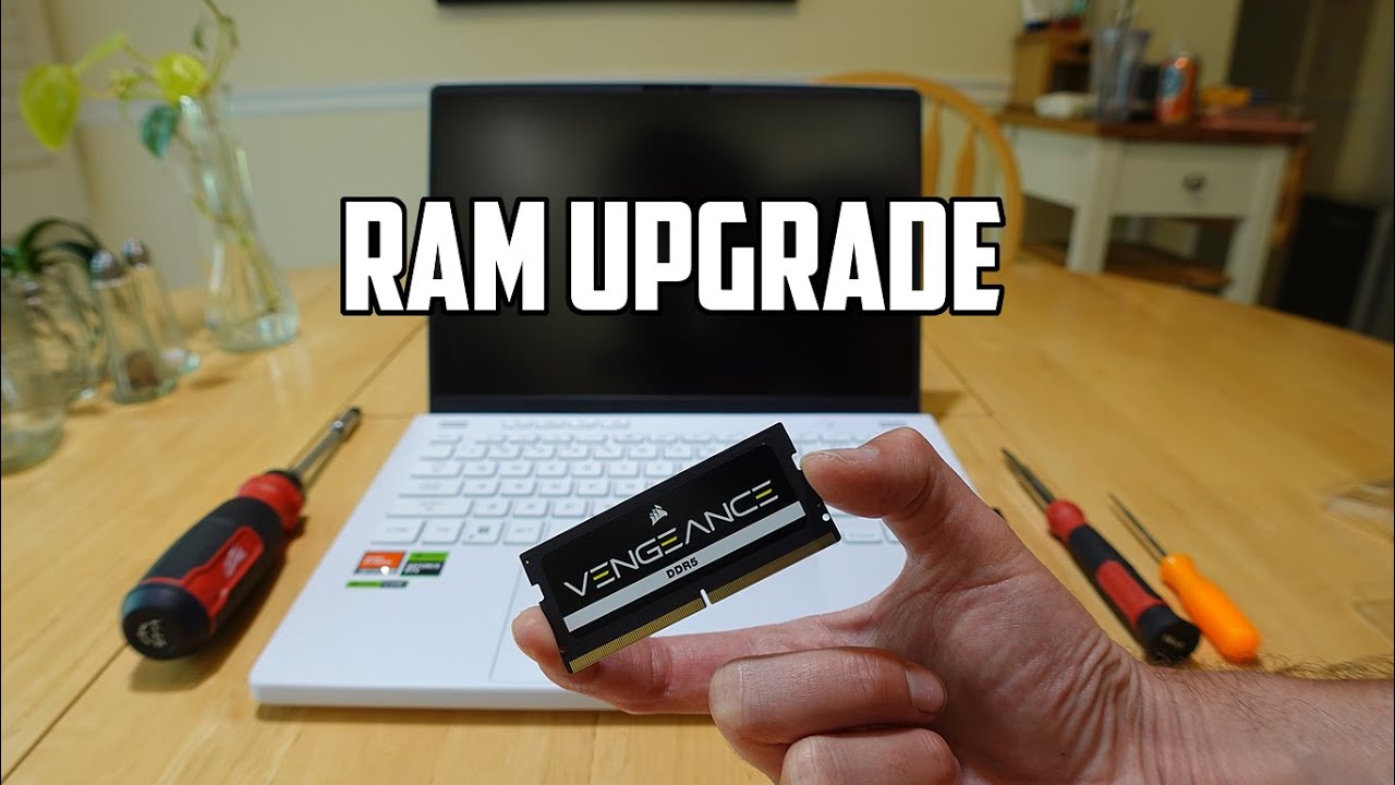 Asus Zephyrus G14 RAM Upgrade! Easy to Follow DIY!