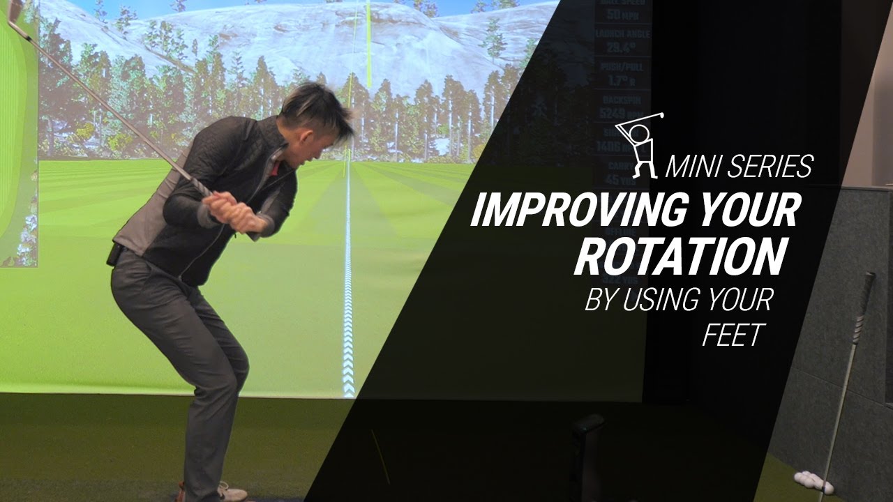 Improving your Rotation Mini-Series #5 - Use your Feet to Initiate the Downswing Turn