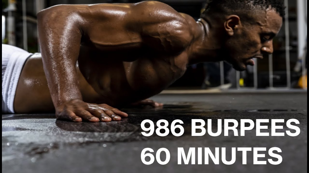 GUINNESS WORLD RECORD For Most Chest To Ground  Burpees In One Hour