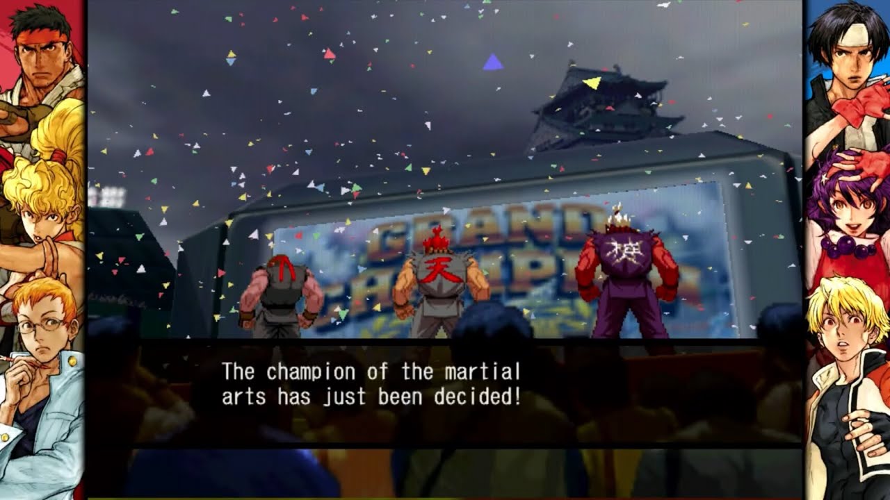 Capcom vs SNK 2: Akuma, Evil Ryu, and Shin Akuma arcade playthrough