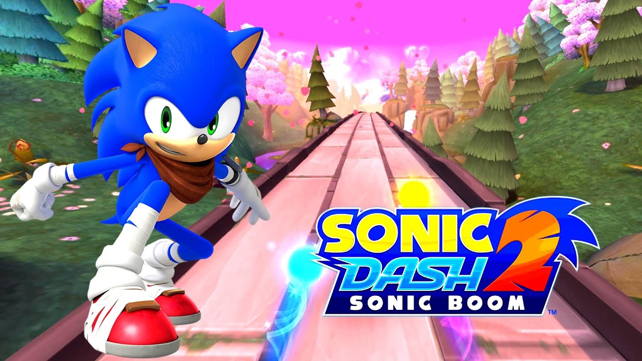 Sonic Dash 2 Sonic Boom - Sonic Widescreen 4K HD 60 FPS