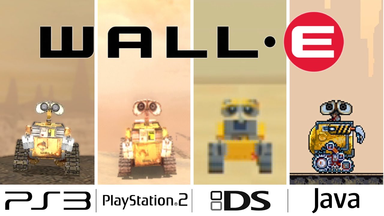 Comparing Every Version of WALL-E the Game