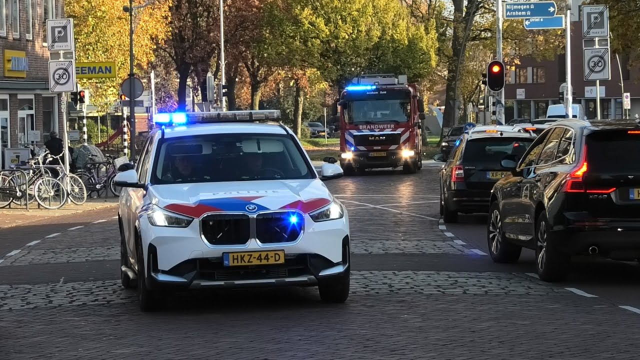 [MIDDEL HV] Brandweer, Politie en Ambulance rukken met spoed uit voor een Ernstig ongeval in Elst!