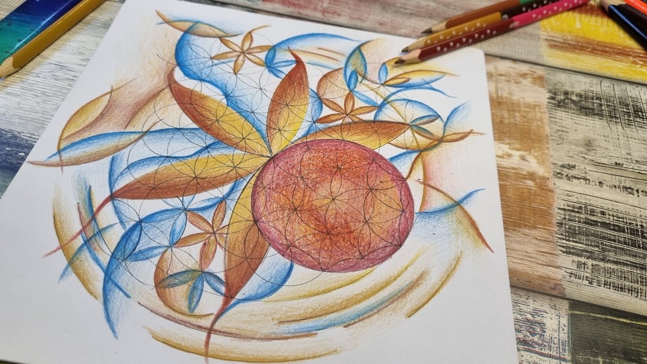 Watch Geometry Transform into Flowing Art