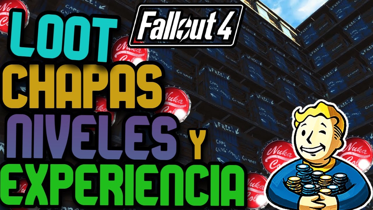 CREA tu GRANJA de EXP y CHAPAS | FALLOUT 4