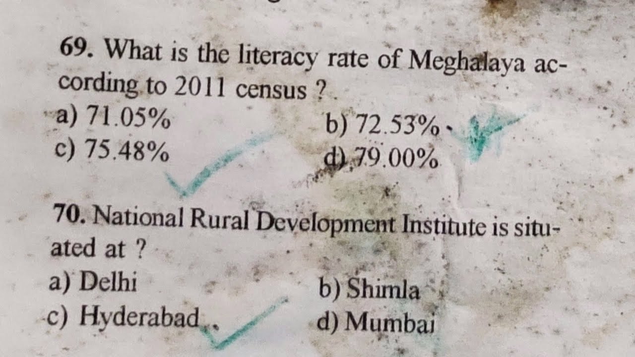 Solved question General Knowledge||GS-19||DSC questions