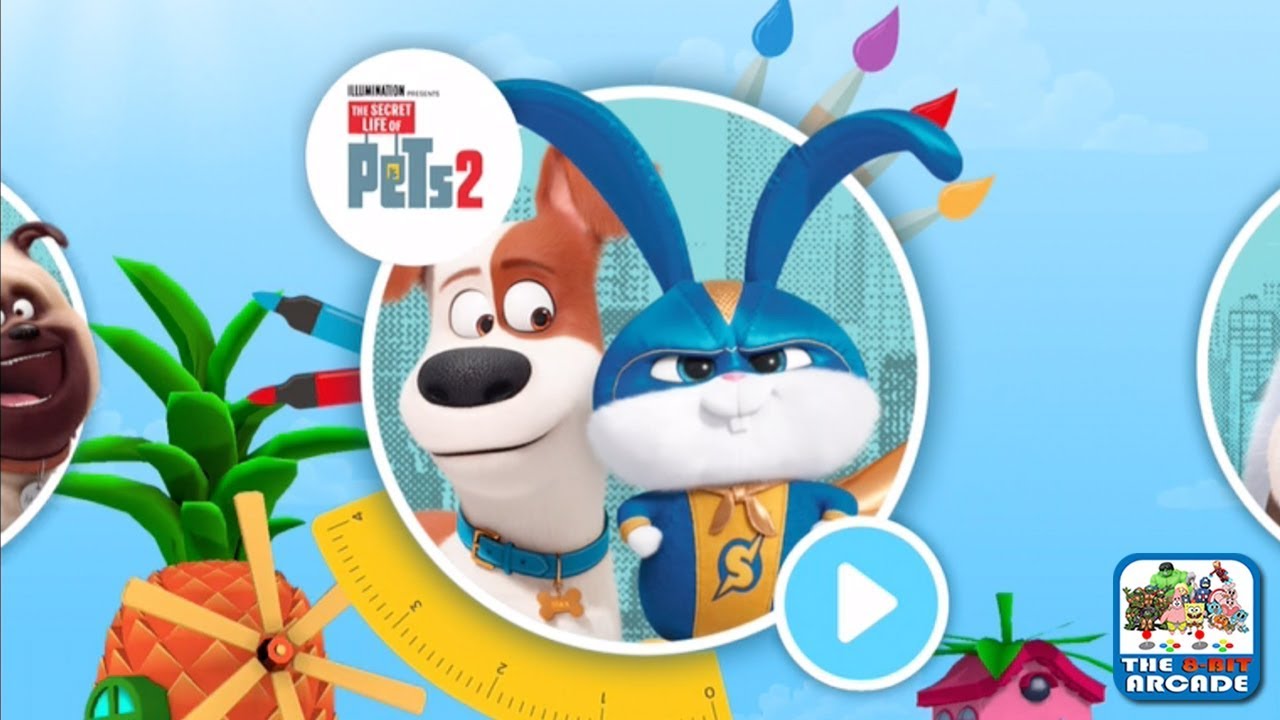 The Secret Life of Pets 2: Be An Artist - Draw & Color Your Favorite Pets (McPlay Gameplay)