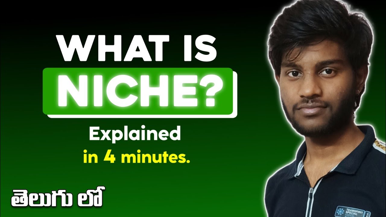Simple Explanation | What is Niche? (Telugu)