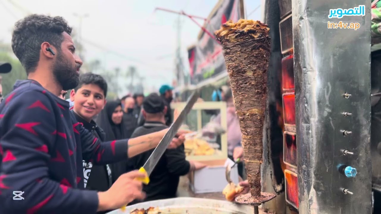 موكب قطيع الكفين (ع) أهالي العماره زياره الامام موسى بن جعفر (ع)