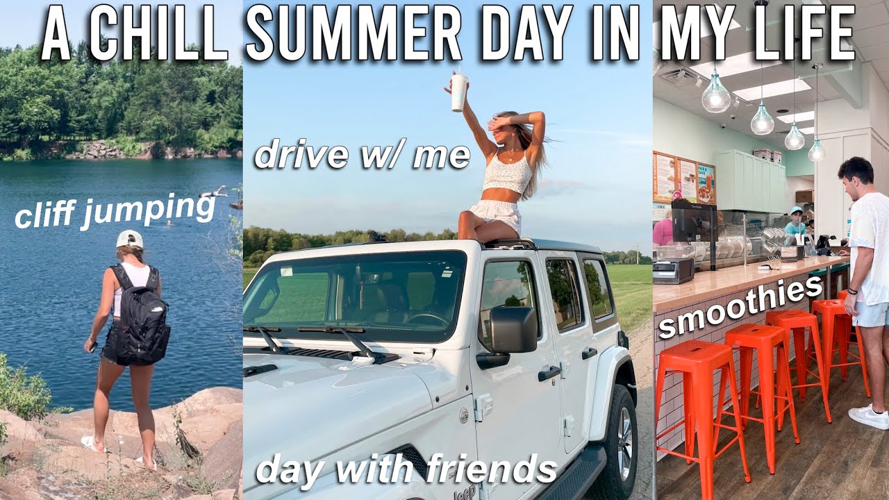 spend a summer day with me :) *day in my life*