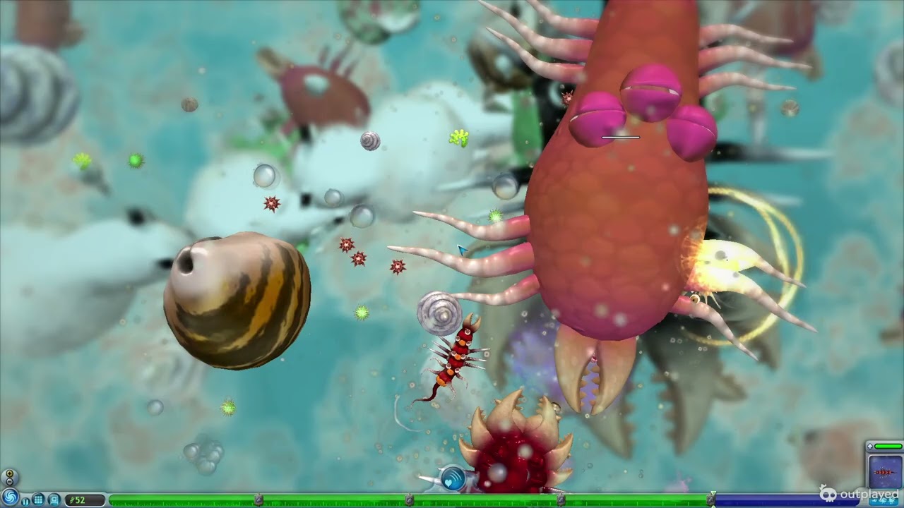 Featuring some of my newest cells in cell stage extended (SPORE modded)