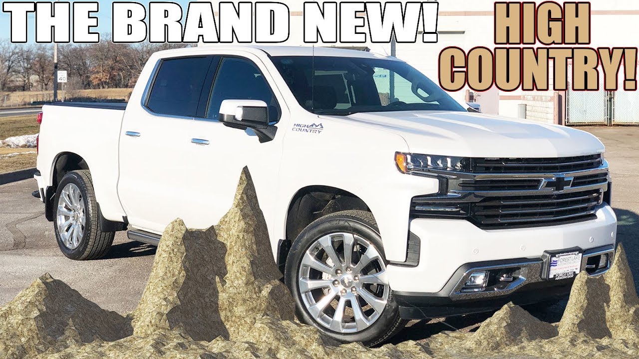 THE BRAND NEW 2019 CHEVROLET SILVERADO HIGH COUNTRY REVIEW! FROM A TALL GUYS PERSPECTIVE..