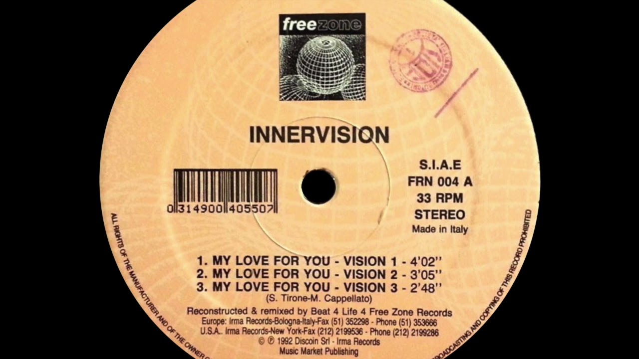 Innervision - My Love For You (Vision 3)