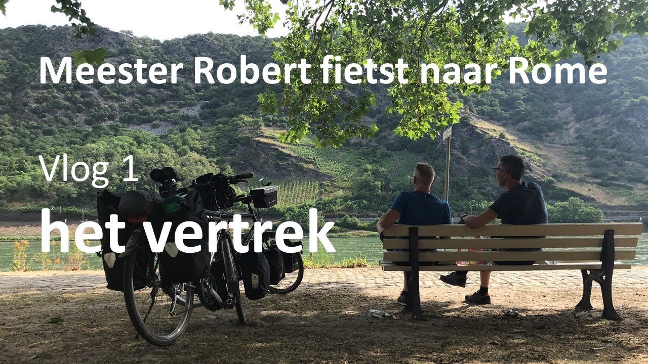 Meester Robert fietst naar Rome 1