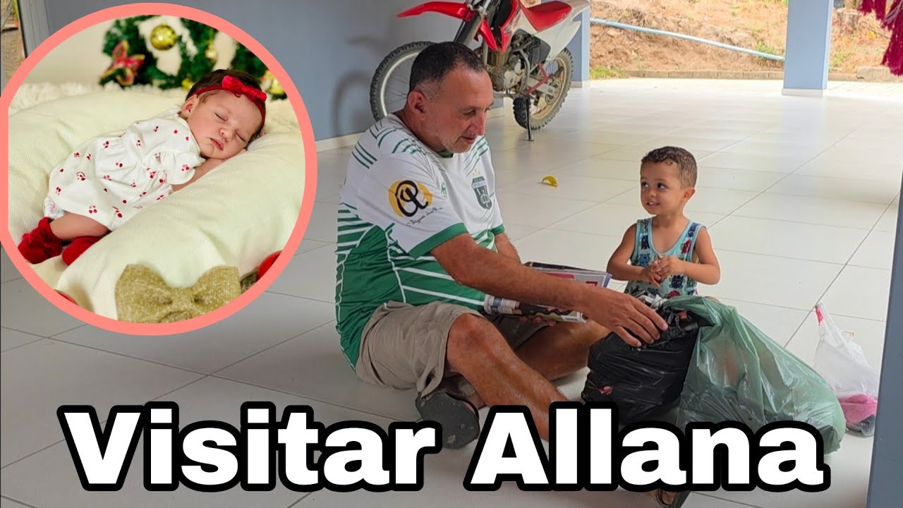 Francisco veio visitar ALLANA