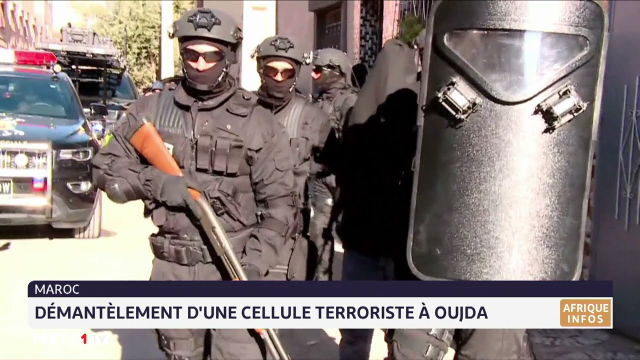 Démantèlement d´une une cellule terroriste composée de 4 extrémistes à Oujda