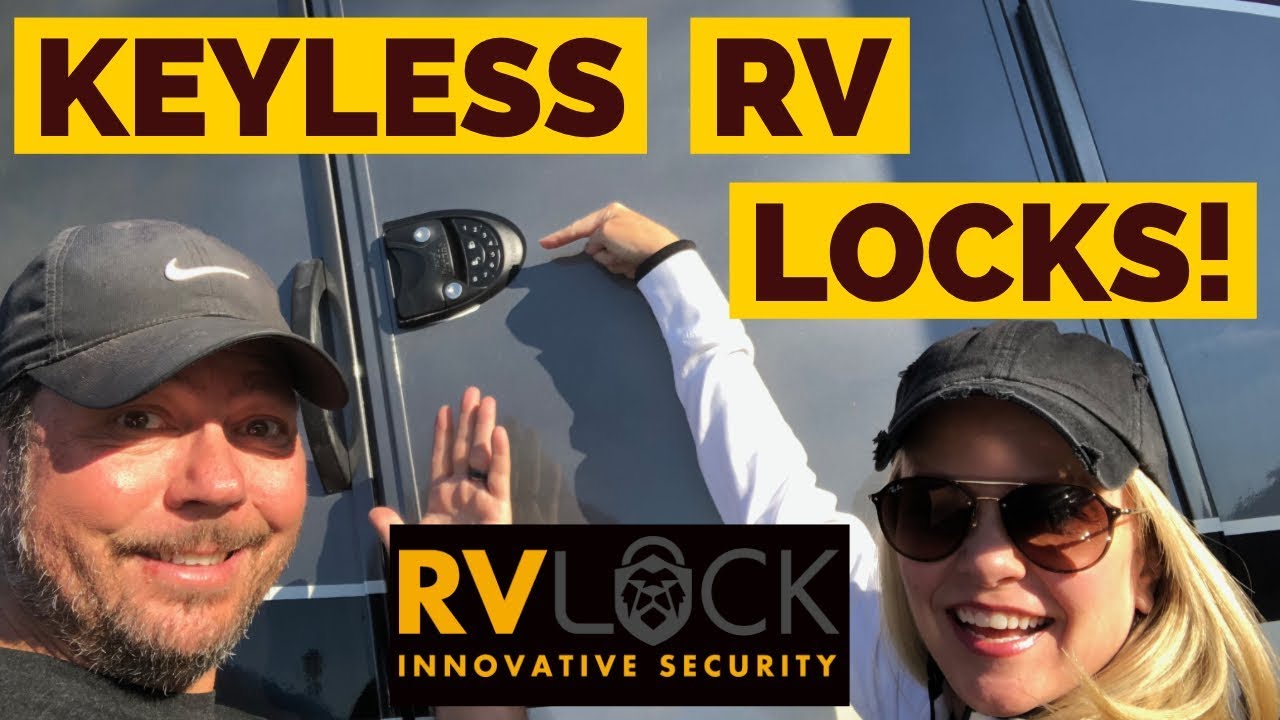 RV Keyless (Keypad) Entry | RVLock | Full Time RV Safety | Changing Lanes!