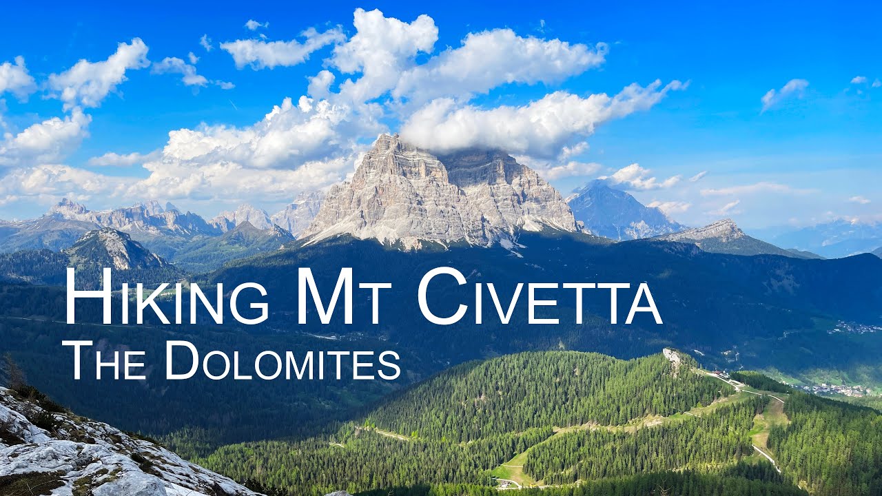 Solo Hiking at Mount Civetta, the Dolomites | 4K POV