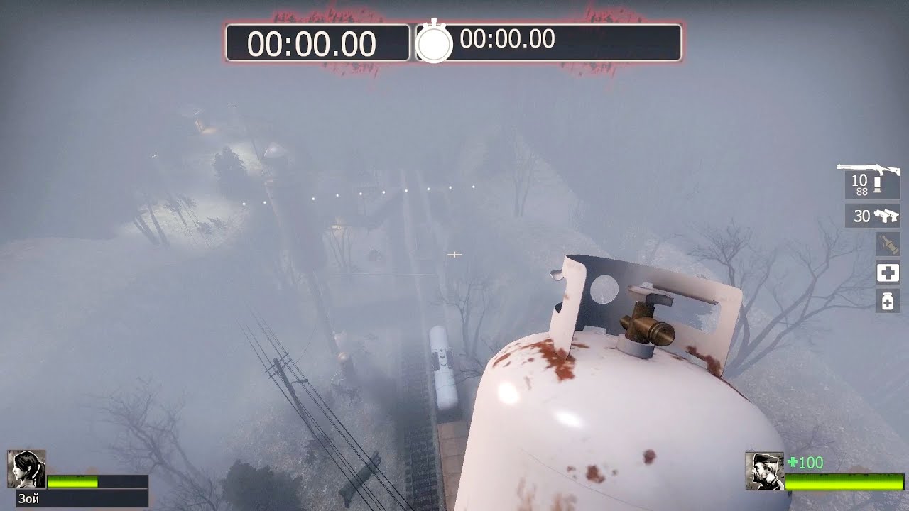 Left 4 Dead 2 Survival Glitch - SuperJump on Blood Harvest - Bridge