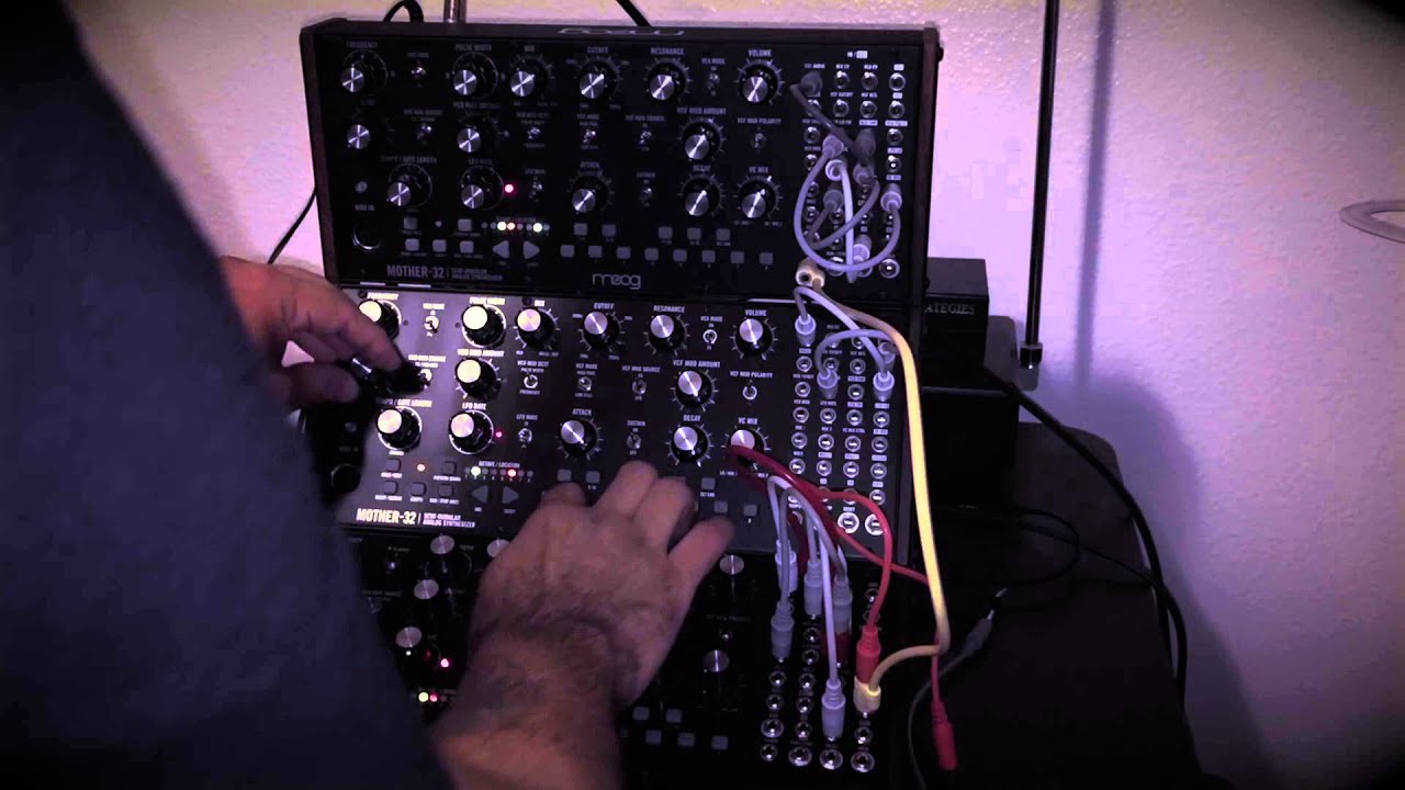 Moog Mother-32 (x3) - Kind of Carpenterish