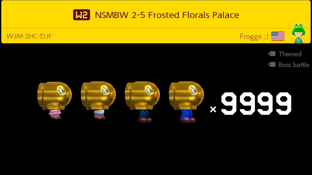 Super Mario Maker 2 – 4 Players (World 2) Super Worlds Local Multiplayer Co Op