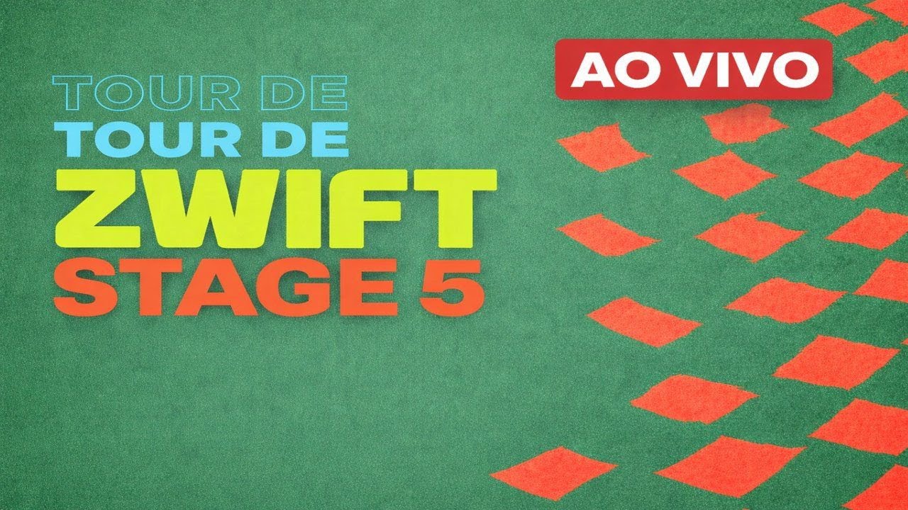 RACE AO VIVO TOUR DE ZWIFT STAGE 5 | CATEGORIA B