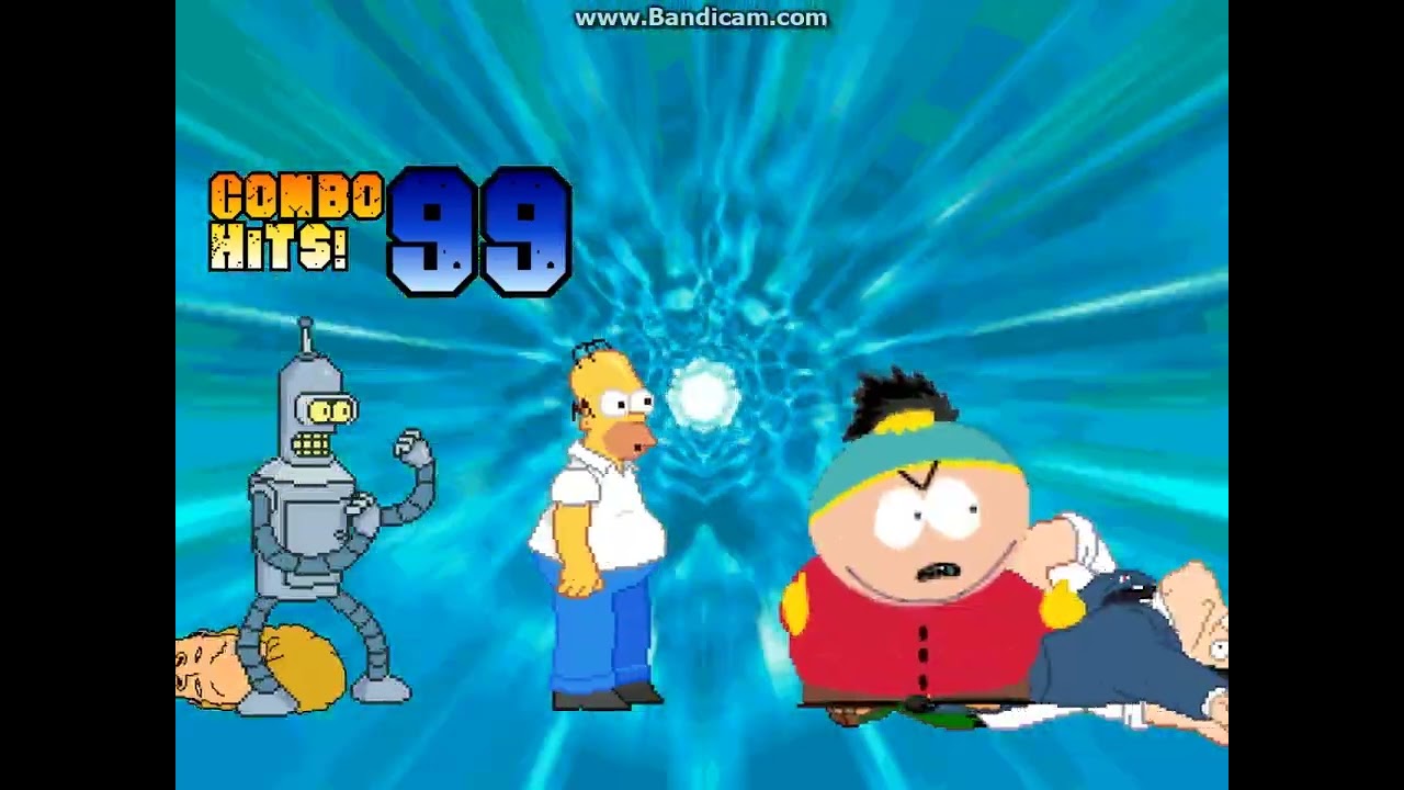 MUGEN battle #6956: Team Eric Cartman vs Team Beavis