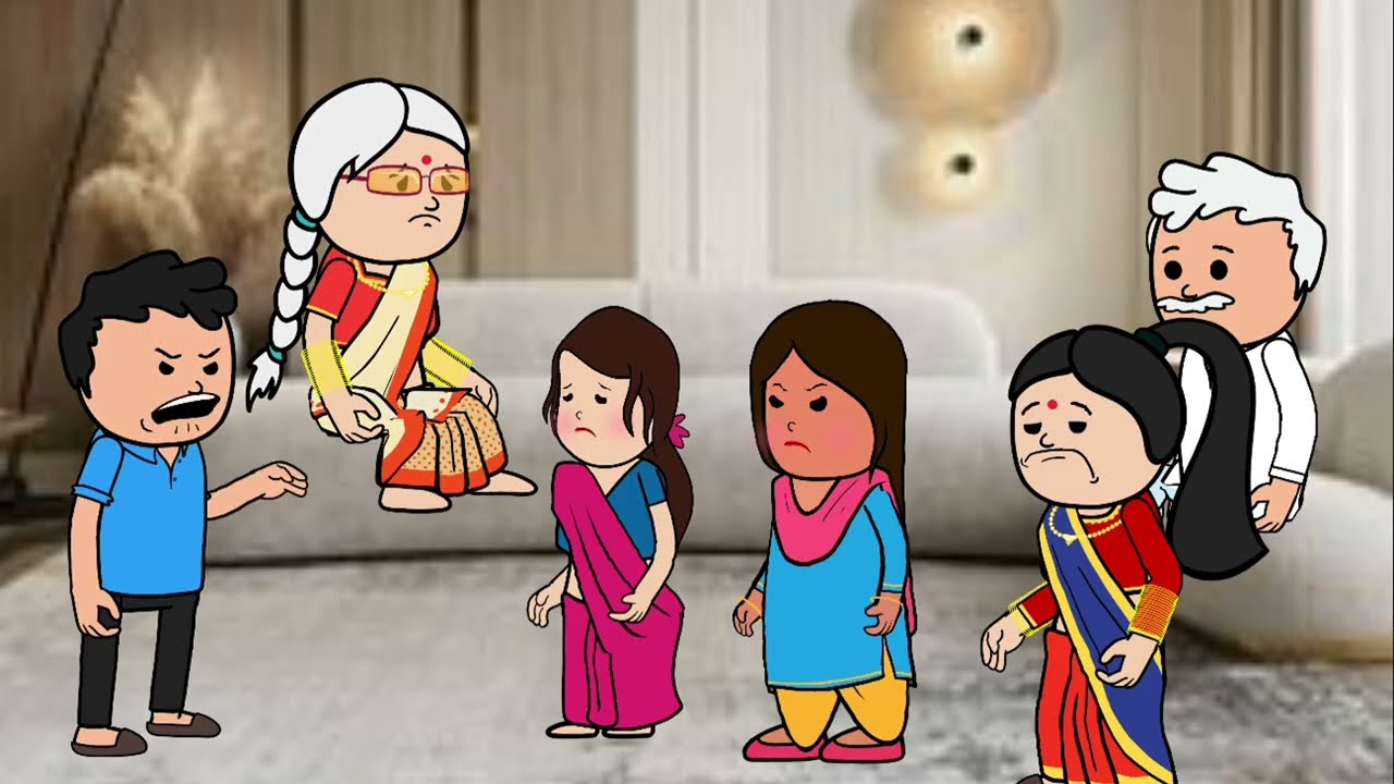 बहू ने सिखाया बेटे को अच्छा खासा सबक😡#bedtimestories​ #animatedstories​#shikshapradkahaniyan​#