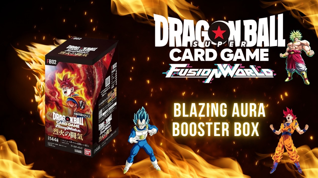 Dragon Ball Fusion World: Blazing Aura Booster Box Opening