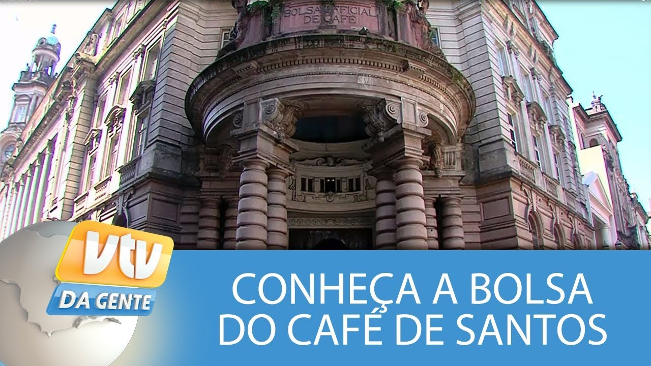 #Sextou | Conheça a Bolsa do Café de Santos