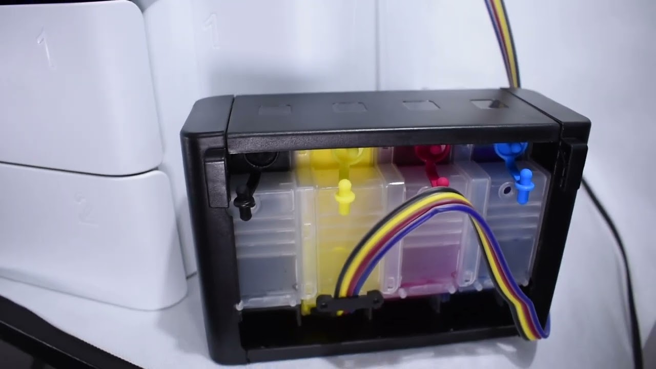 Instalacón sistema de tinta HP 954 sin importar el fimrware