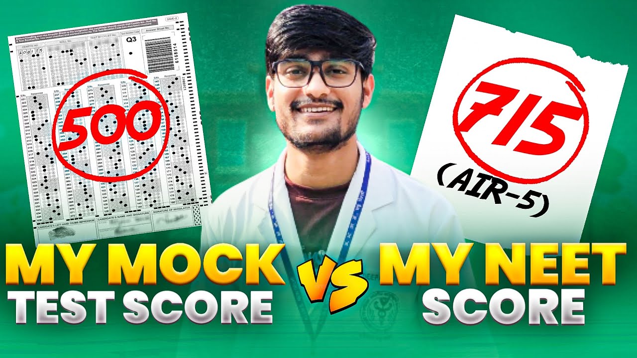 I GAVE 100+ NEET MOCK TEST - MY MOCK TEST JOURNEY 🔥 500 to 715 in NEET ✨