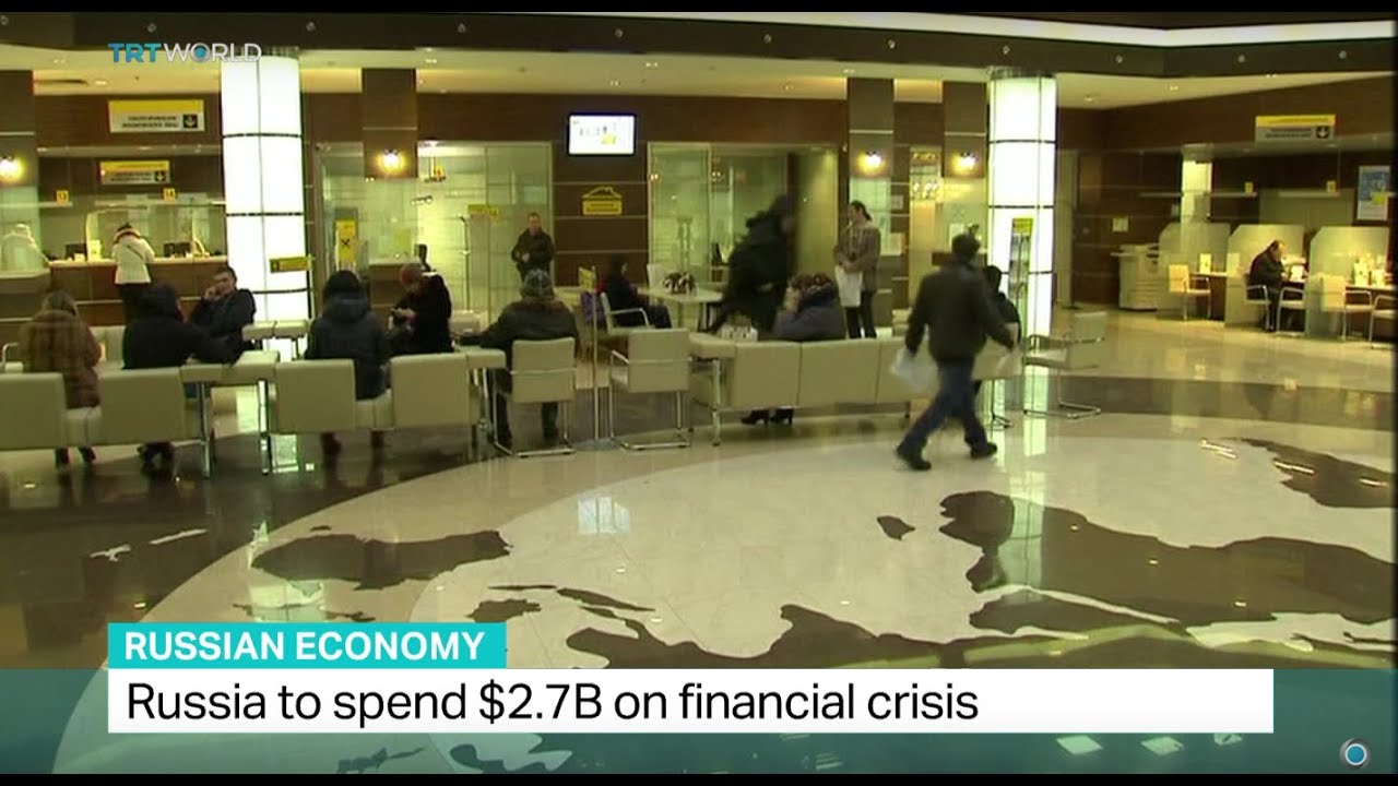 Russia to spend $2.7B to tackle the financial crisis