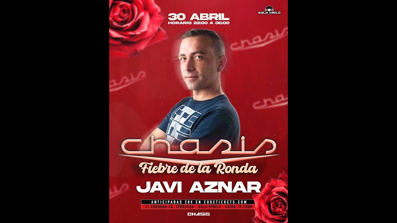 JAVI AZNAR BACK TO 90'S @ FIEBRE DE LA RONDA CHASIS. 30/04/2024