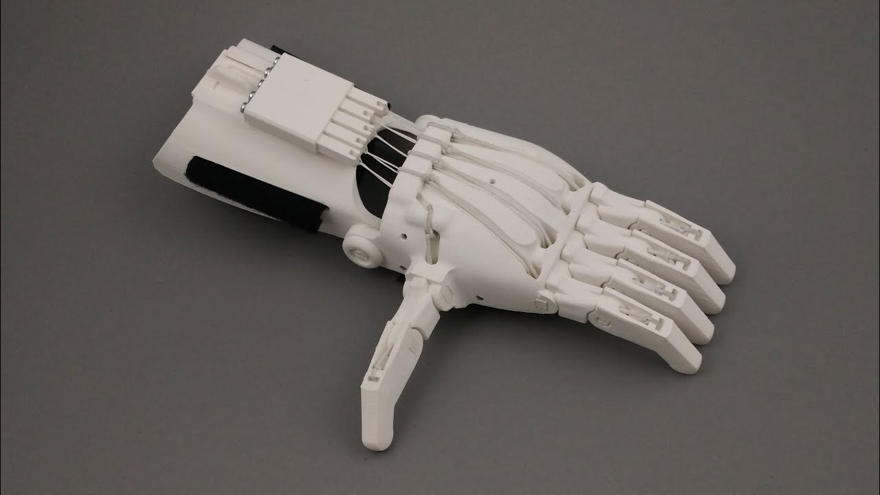 e-NABLE Raptor Reloaded prosthetic hand