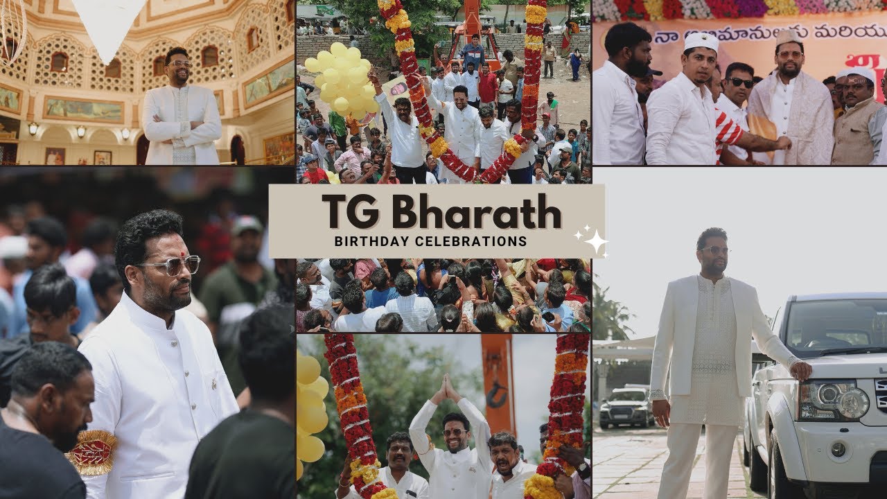 TG Bharath Birthday Celebrations Cinematic Video - Chaitus Media
