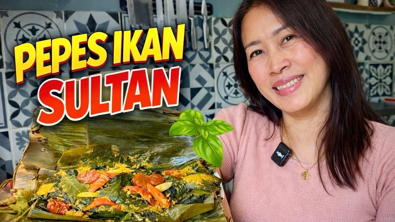 Pepes Ikan Sultan di Prancis 🇫🇷 | Daun Pisang Mahal, tetap Masak untuk Keluarga